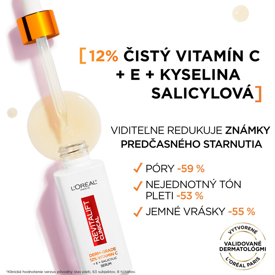 L'Oréal Paris Revitalift Sérum clínico con vitamina C pura 30 ml