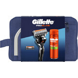 Gillette ProGlide Travel Kit - maquinilla + cabezal de afeitado de recambio + gel