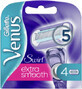 Cabezales de recambio Gillette Venus Swirl Extra Smooth 4 unidades