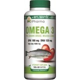 Bio Pharma Omega 3 1000 mg, 160 cápsulas