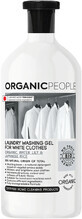 Organic People Gel ecol&#243;gico para ropa blanca, nen&#250;far y arroz japon&#233;s 1000 ml