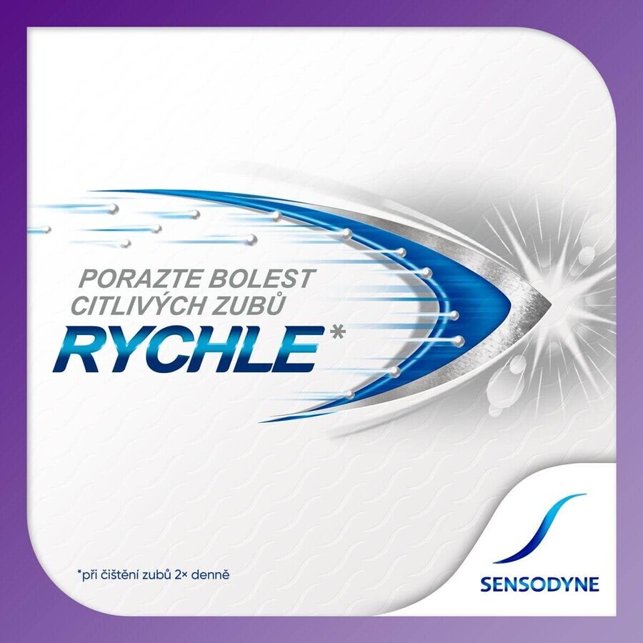 Sensodyne Rapid Relief Dentifricio sbiancante 3 x 75 ml