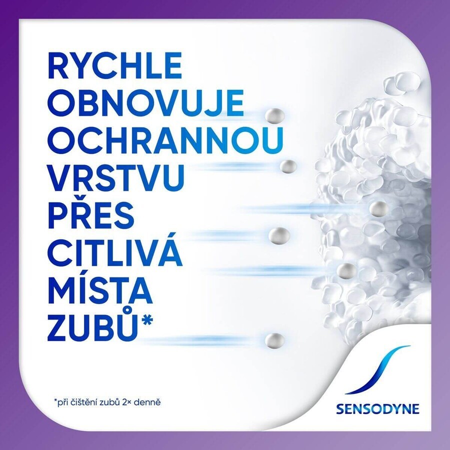 Sensodyne Rapid Relief Dentifricio sbiancante 3 x 75 ml