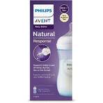 Philips Avent Natural Response Flaschen 260ml, 1m+ blau