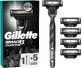 Maquinilla de afeitar Gillette Mach3 Charcoal + 5 cabezales de afeitado