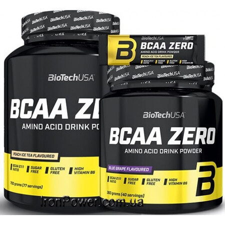 BCAA Zero Piña - Mango, 360 g, Biotech USA