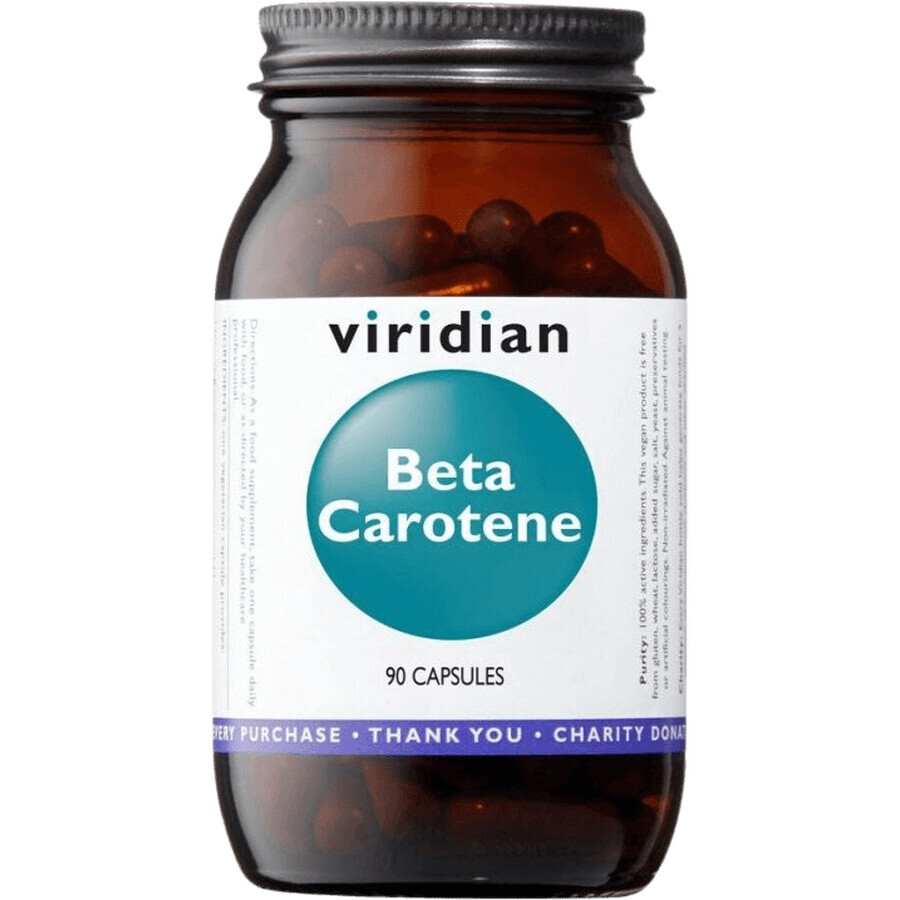 Viridian Beta Caroteno Complex 90 cápsulas