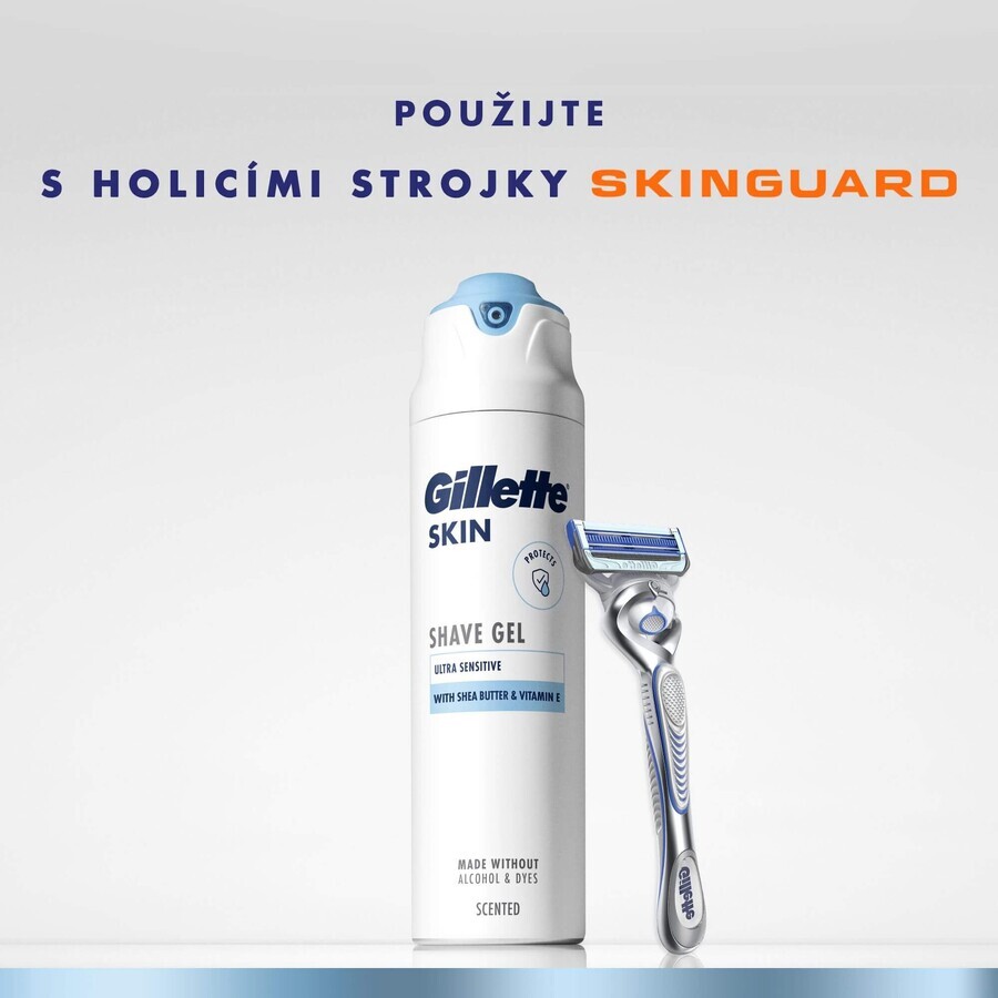 Gillette Skin Ultra Sensitive Shaving Gel 200 ml