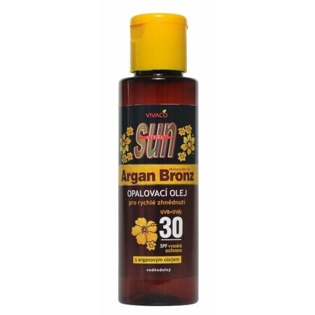 Vivaco SUN ARGAN BROWN Oil SPF30 with argan oil 100 ml