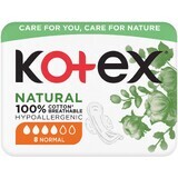 Kotex NATURAL Normal 8 uds