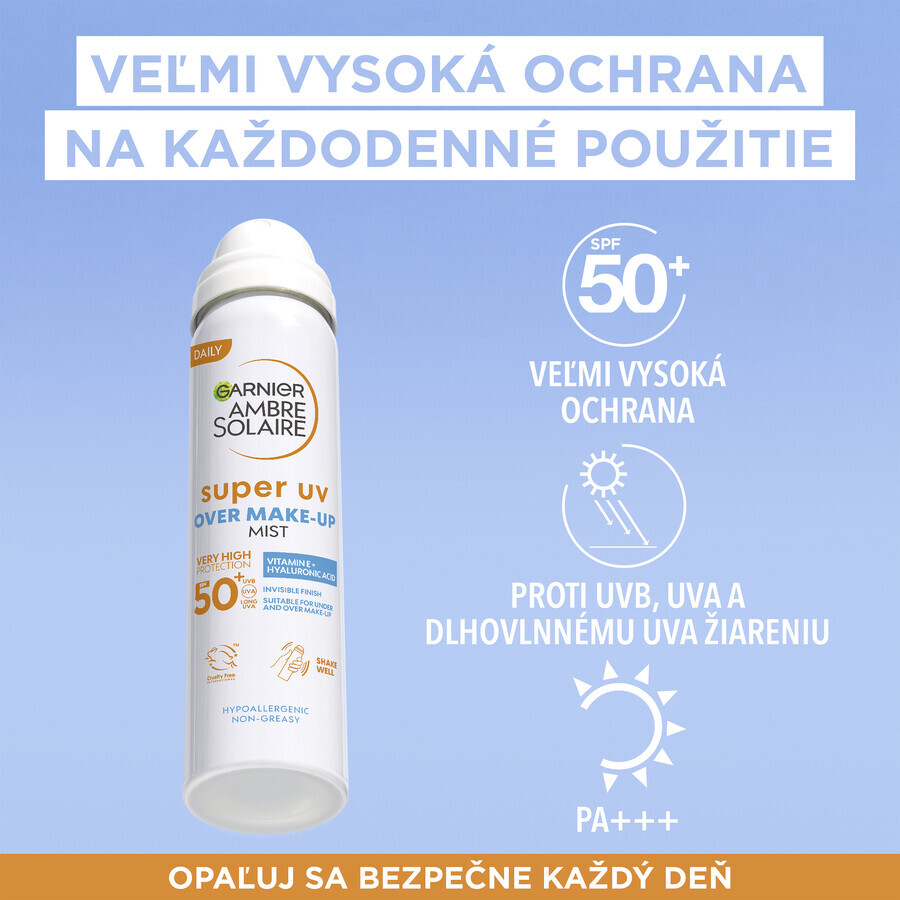 Garnier Ambre Solaire Bruma facial protectora SPF 50, 75 ml