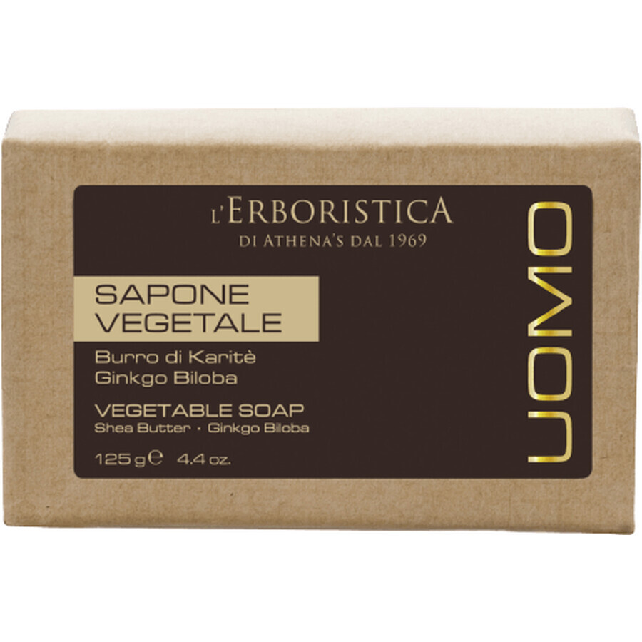 Erboristica UOMO Jabón sólido perfumado para hombre 125 g