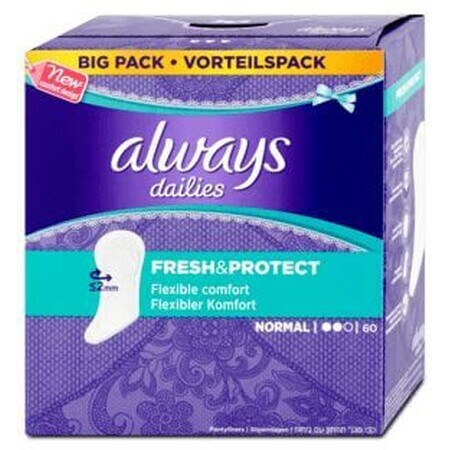 Always Fresh&Protect Ropa interior normal 60 unidades