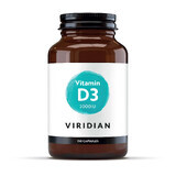 Viridian Vitamin D3 2000IU 150 Kapseln