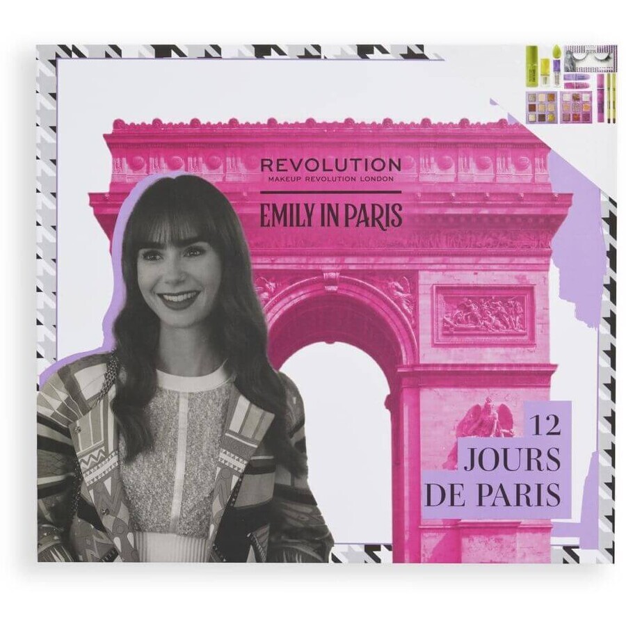 La révolution d'Emily à Paris Calendrier des 12 jours à Paris