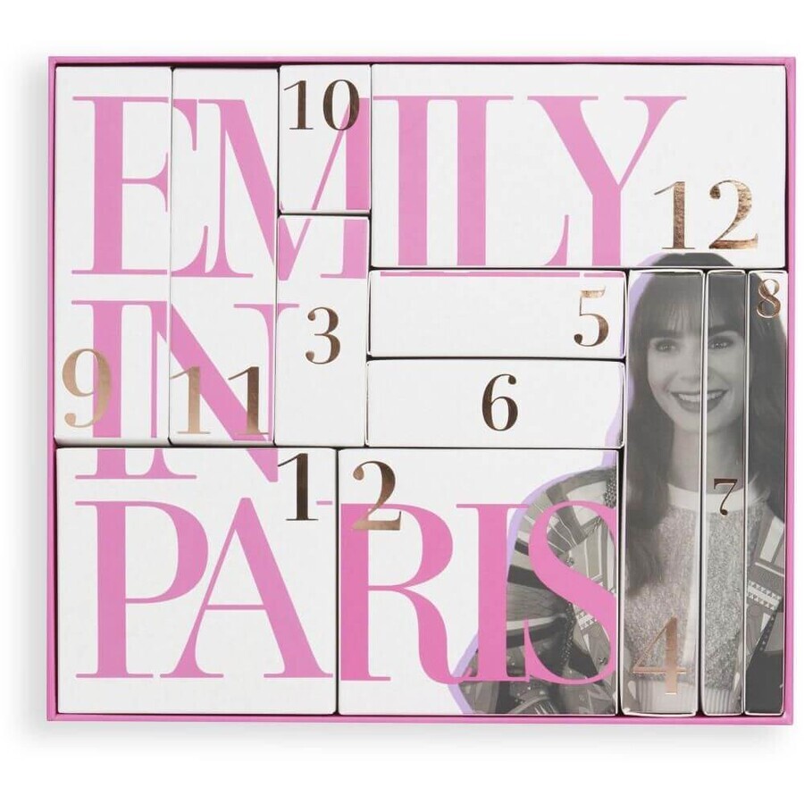 La révolution d'Emily à Paris Calendrier des 12 jours à Paris