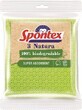 Toallitas esponjosas Spontex Nature 3 uds.