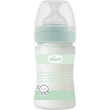 Chicco Well-being Silikon-Babyflasche, glatt 150 ml