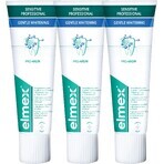 Elmex Sensitive Professional Gentle Whitening Toothpaste for sensitive teeth 3 x 75 ml