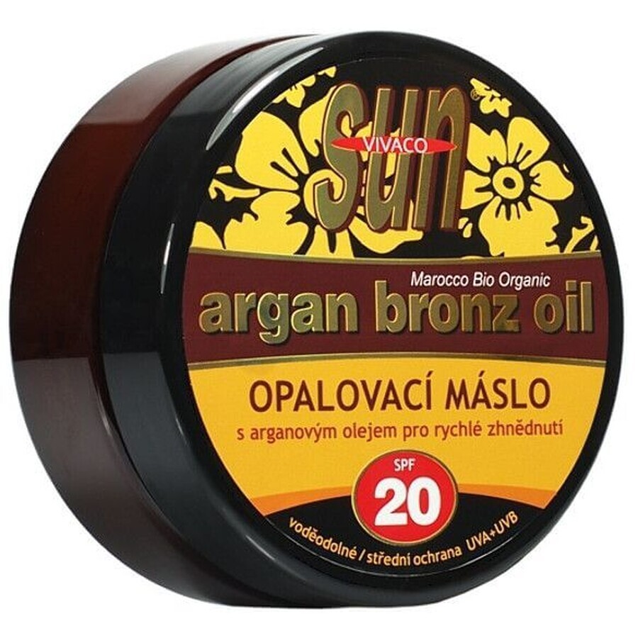 Vivaco Argan Oil Fast Tanning Bronzing Oil SPF20 200 ml