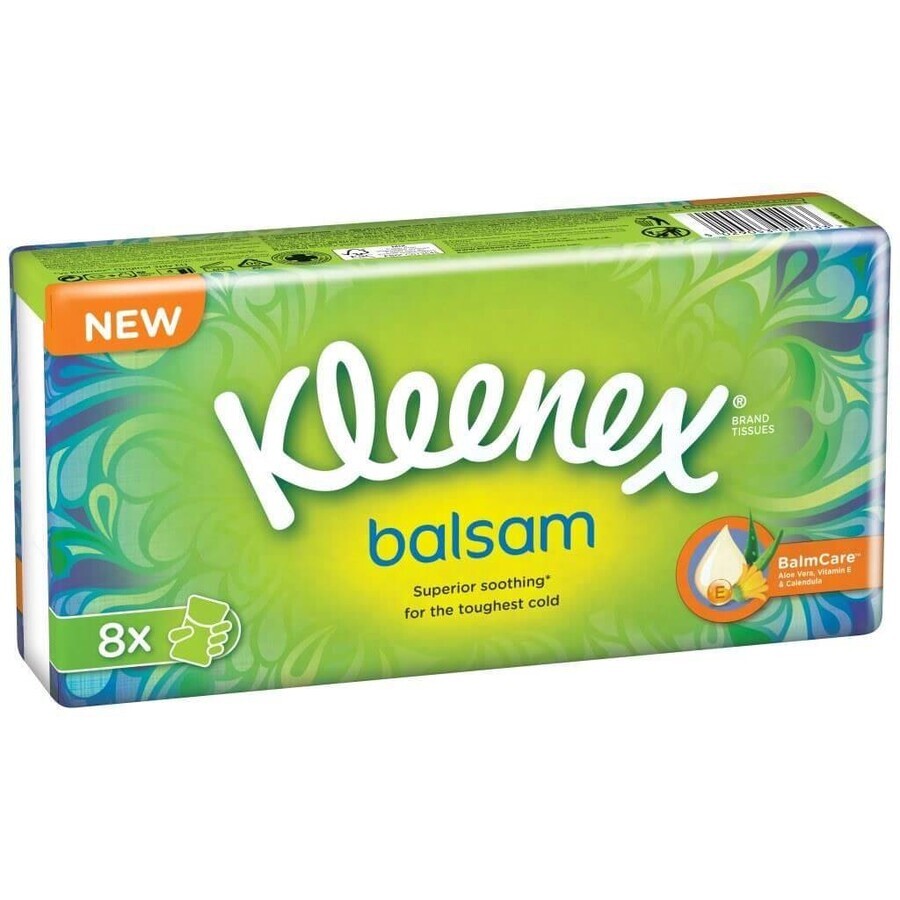 Kleenex Hanks Balsam Hanks 8 x 9 compresas