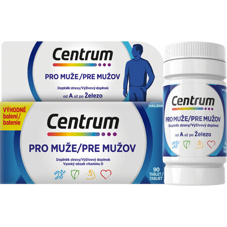 Centrum multivitamínico para hombres 90 comprimidos