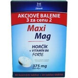 Zdrovit MaxiMag MaxiMag Magnesium+B6 FORTE 375 mg Spezialpackung, 60 Brausetabletten