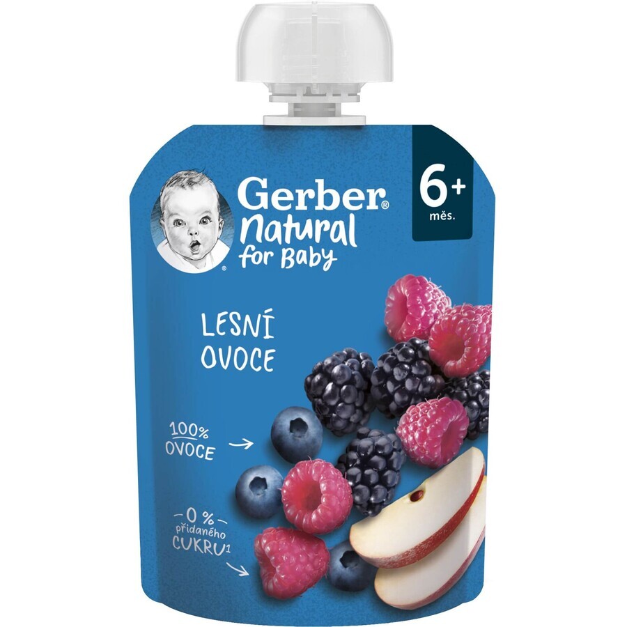 Gerber Capsulă naturală de fructe de pădure 90 g