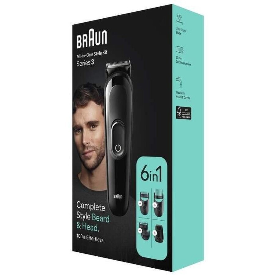 Braun MGK3410 Kit di styling All In One Series 3