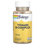 B-Complex 100 Solaray, 50 capsule, Secom