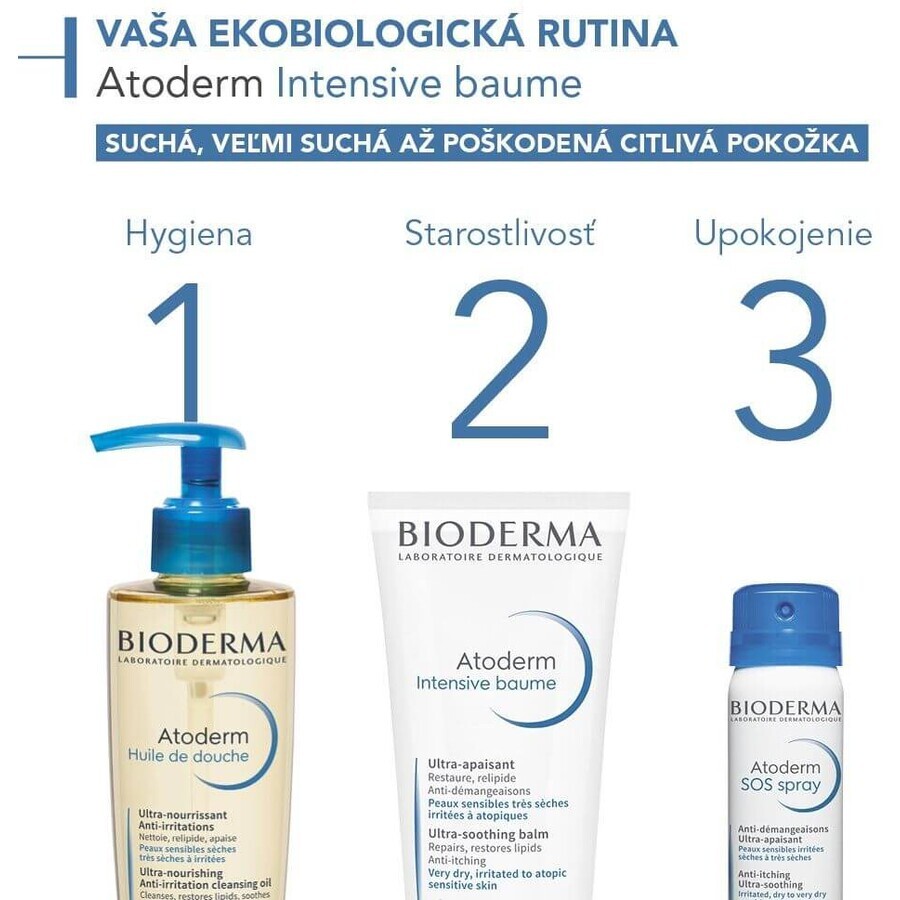 Bioderma Atoderm Intensieve Lichaamsbalsem voor de atopische en zeer droge huid 200 ml