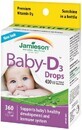 Jamieson Baby-D3 Vitamine D3 400 IU gouttes 11,7 ml