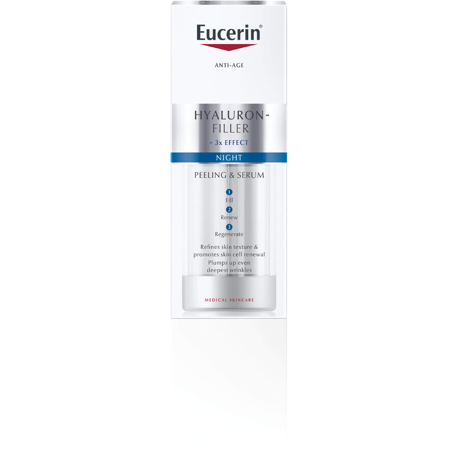 Eucerin HYALURON-FILLER Serum de noche renovador y rellenador 30 ml