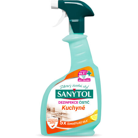 Sanytol Detergente desengrasante desinfectante para cocinas 500 ml