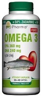 Bio Pharma Omega 3 Forte 1200 mg 135 c&#225;psulas