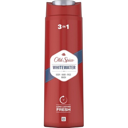 Gel de ducha Old Spice WhiteWater con fragancia fresca 400 ml