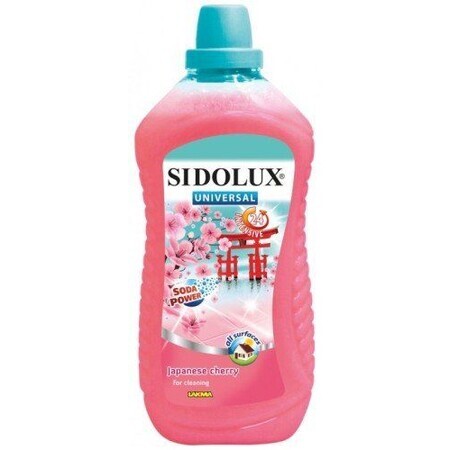 Sidolux Universal Soda Power con sabor a cereza japonesa 1 l