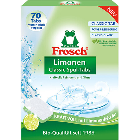 Frosch ECO Classic Dishwasher tablets Lime 70 tablets