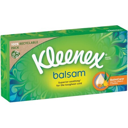 Kleenex Bolsitas Bálsamo caja 64 unid.