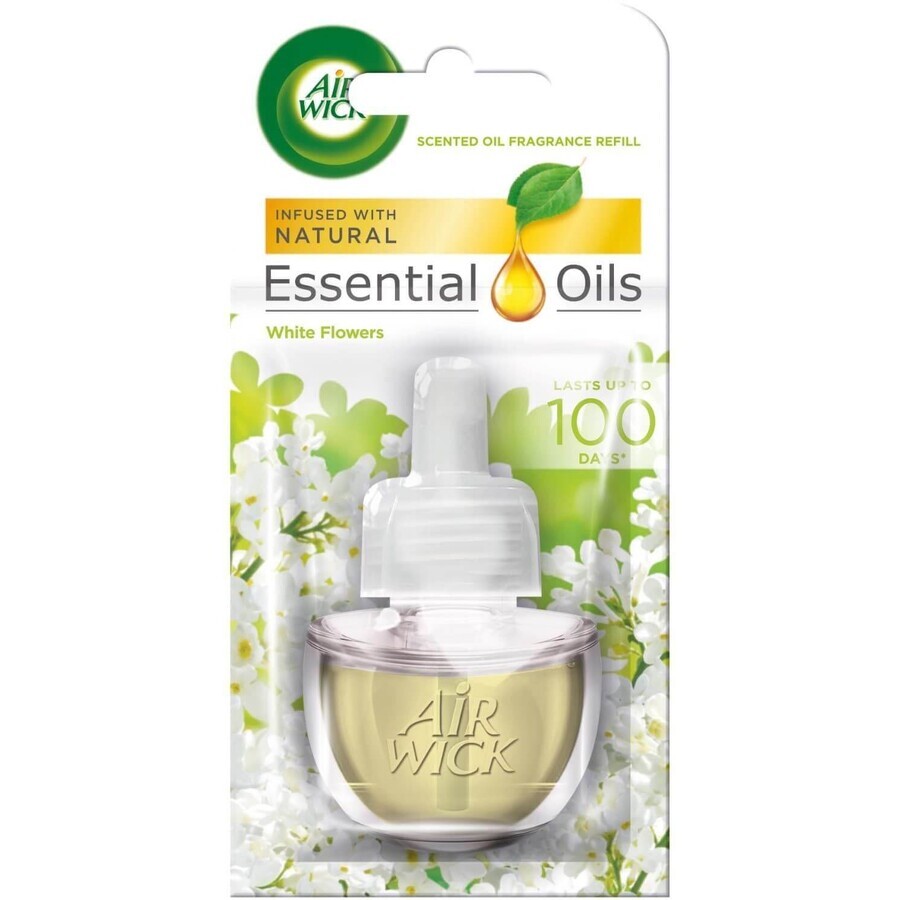 Airwick Elektrische Nachfüllpackung Weiße Blumen 19 ml