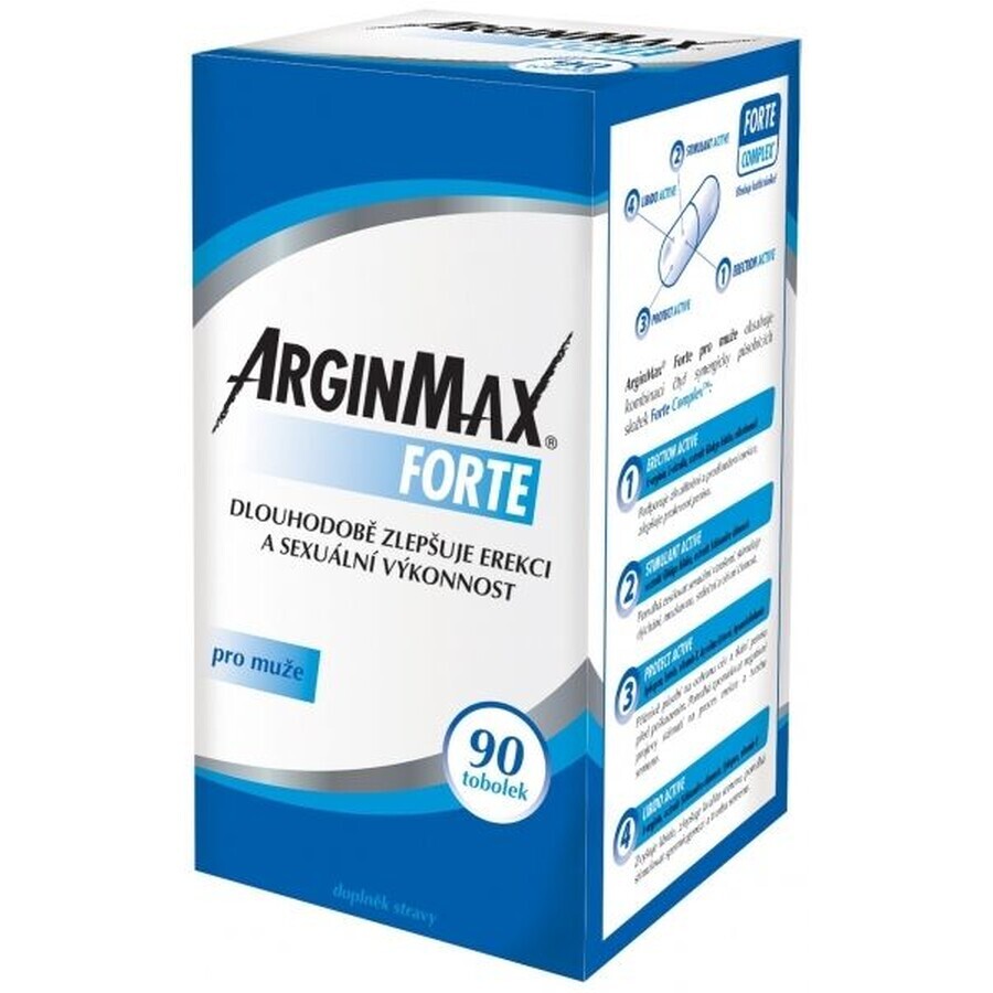 Arginmax FORTE para hombres 90 cápsulas