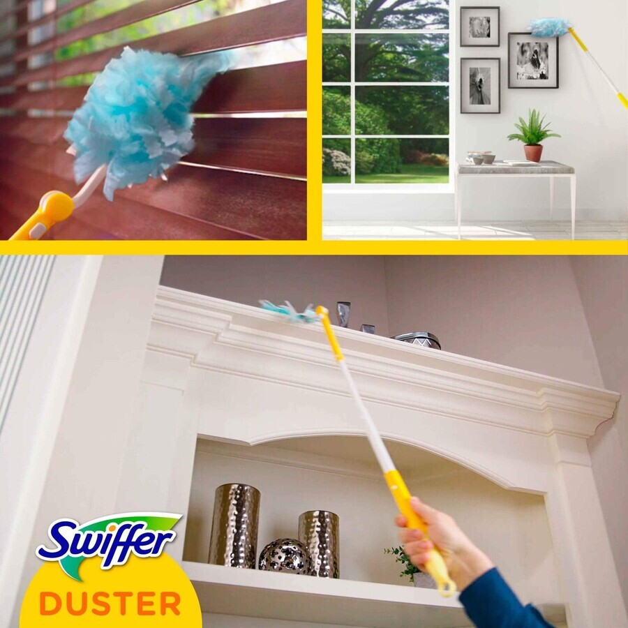 Swiffer XXL para limpieza en seco 1 mango + 2 aspiradores