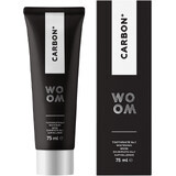 Woom Carbon+ Tandpasta zwart 75 ml