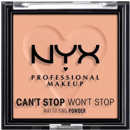 NYX Professional Makeup NYX Professional Makeup Can't Stop Won't Stop Mattifying Powder - 13 Bright Peach 6 g