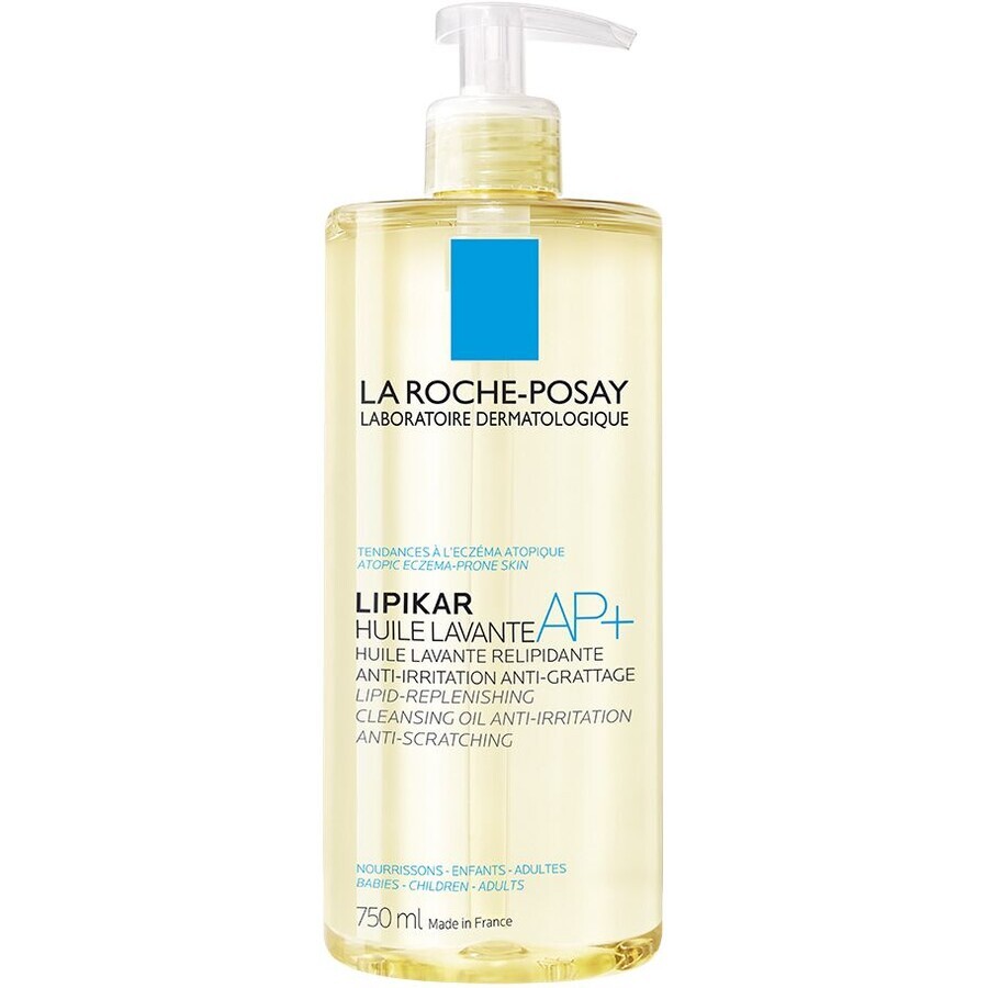 La Roche-Posay Lipikar AP+ Aceite limpiador rellenador de lípidos 750 ml