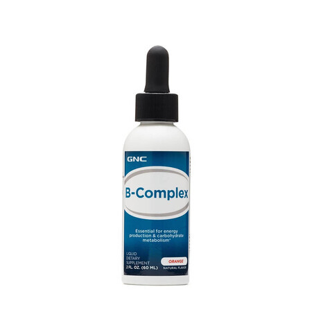 B-COMPLEX Orange flavour liquid (705815), 60 ml, GNC