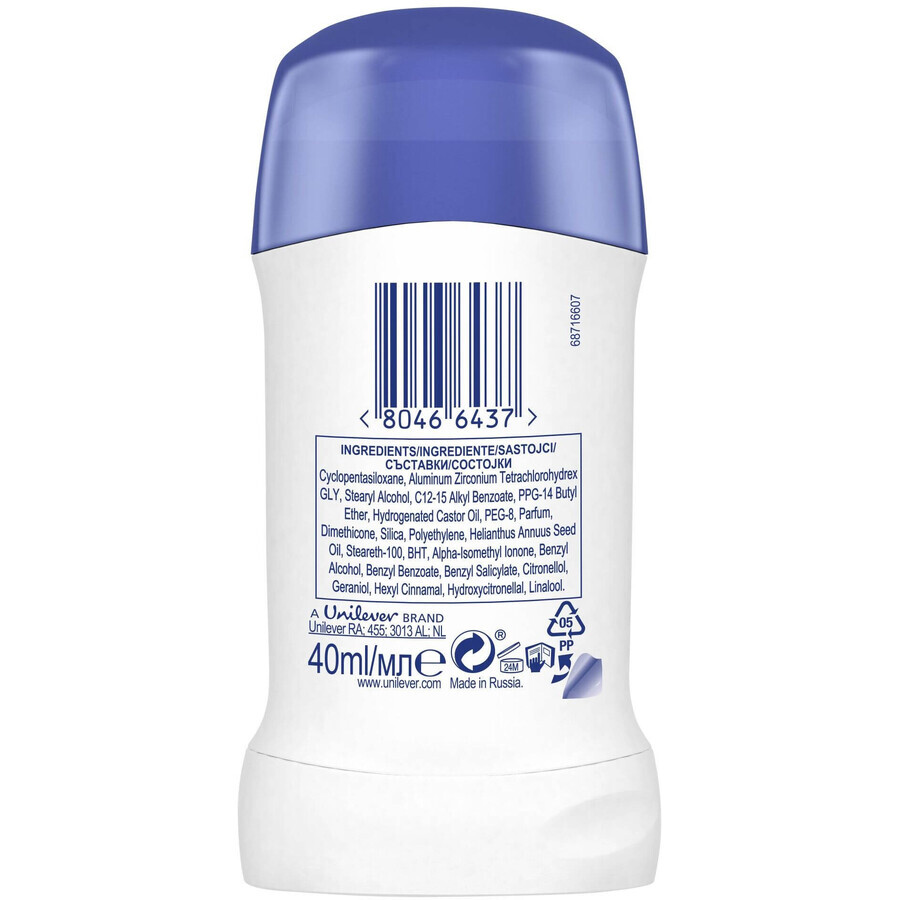 Dove Original Antitranspirant fest 40 ml