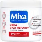 Mixa Urea Cica Repair+ soin régénérant pour les peaux très sèches et rugueuses, 400 ml