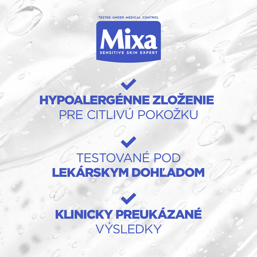 Mixa Urea Cica Repair+ soin régénérant pour les peaux très sèches et rugueuses, 400 ml