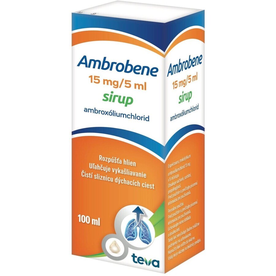 Ambrobene 15 mg/5 ml siroop 100 ml